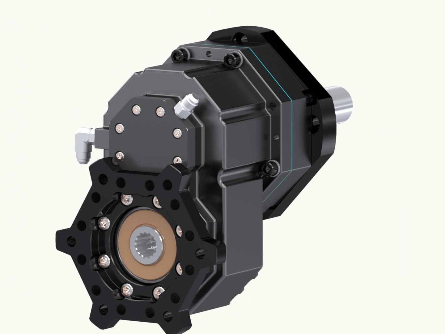 Logan Heavy-Duty 4-bolt rear-mount PTO that fits Endurant XD Transmissions