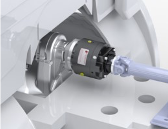 Logan 600 Series, heavy duty direct drive PTO